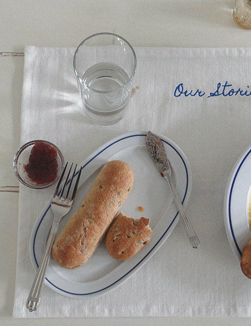 [OUR] Our Stories, Kitchen Cloth (Blue)