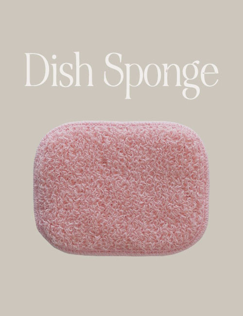 Pink Dish Sponge